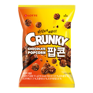 Crunky Chocolate Popcorn