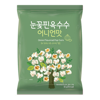 Snow Flower Popcorn Onion flavor