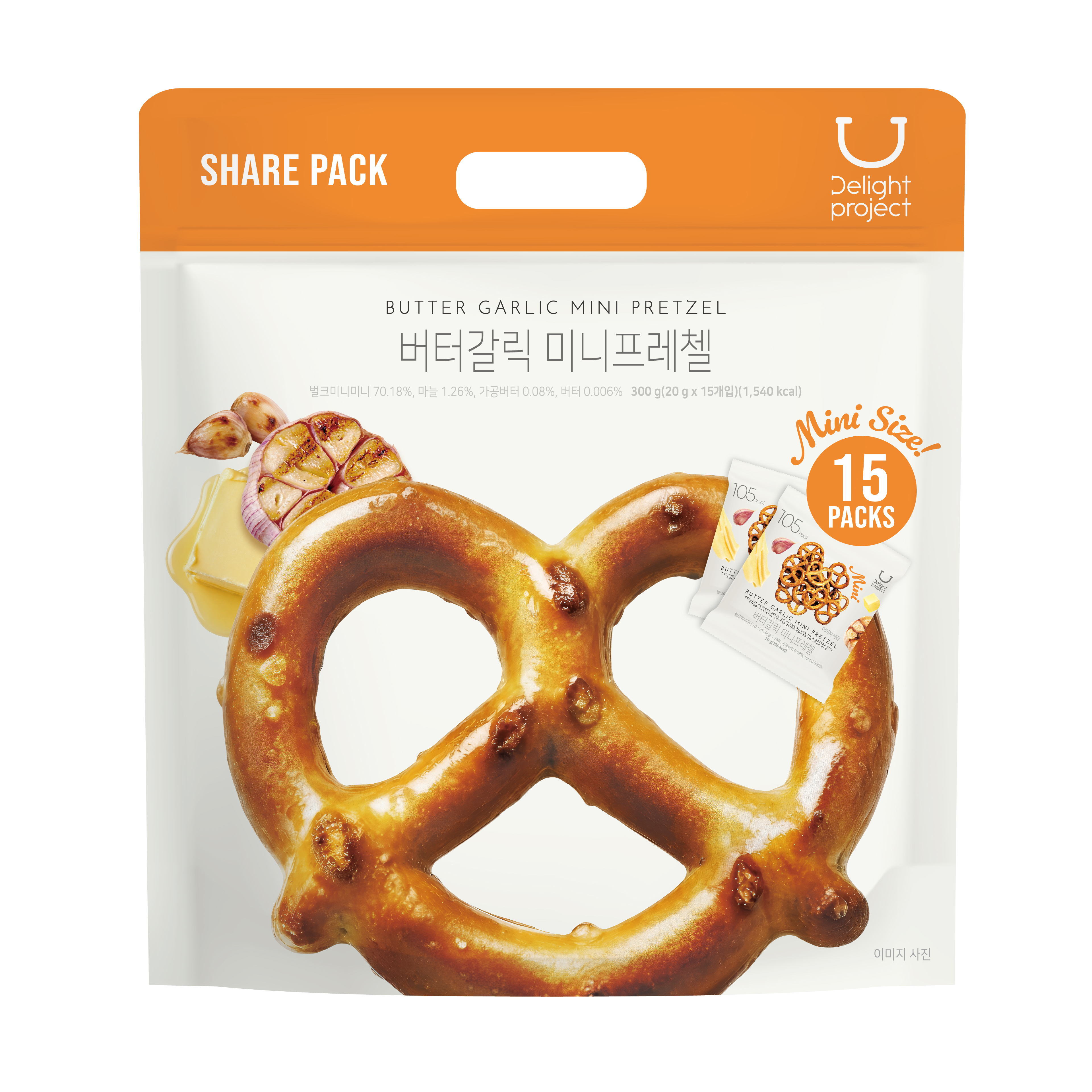 DELIGHT PROJECT 버터갈릭 미니프레첼