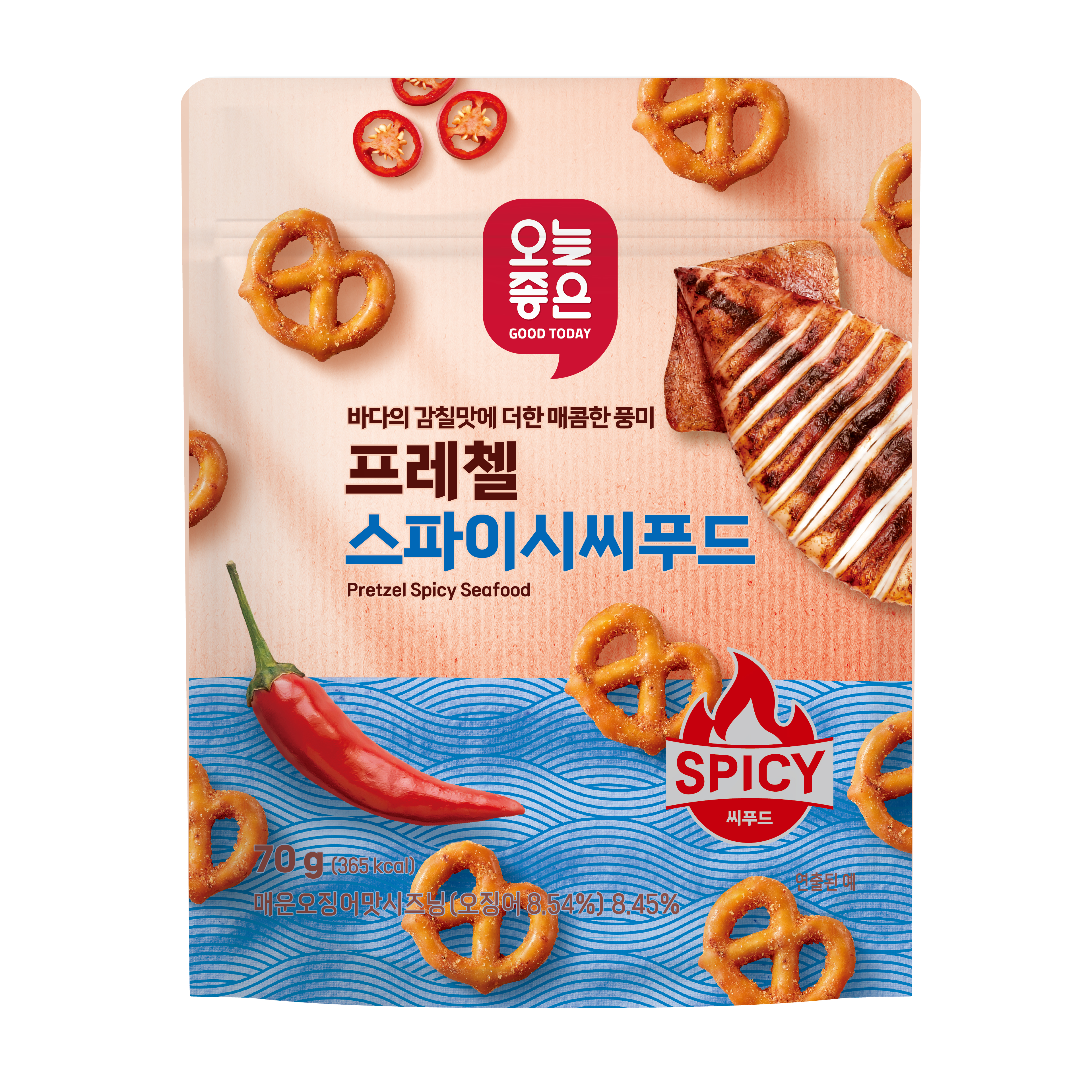 오늘좋은 프레첼 스파이시씨푸드